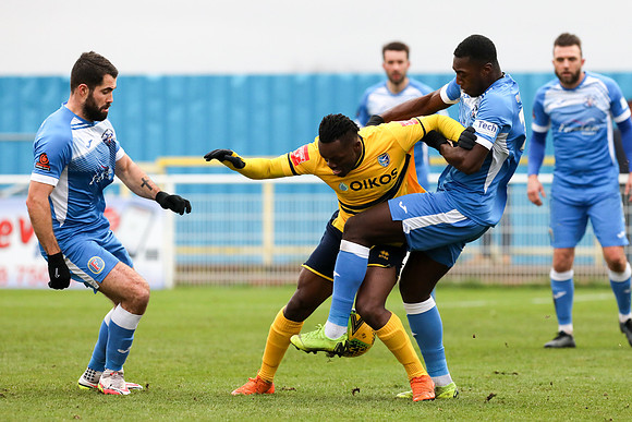 Canvey Island v Tonbridge Angels - FA Trophy - 27th November 202