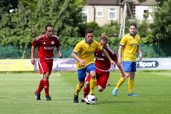 Beckenham Town v Lancing - Emirates FA Cup - 06/08/2016