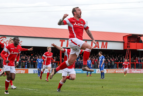 Ebbsfleet United v Chelmsford City - Vanarama National League South - 09/04/2016
