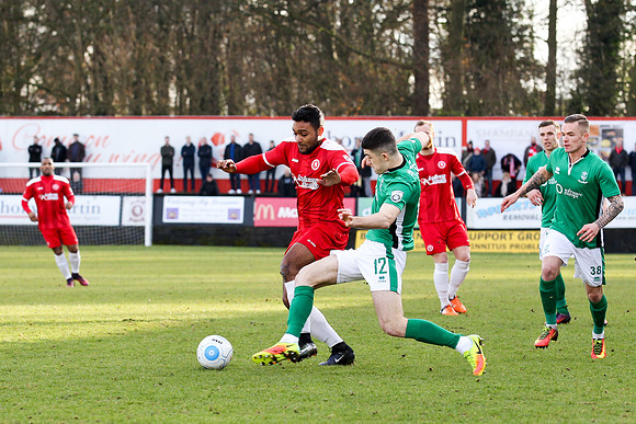 Welling United v Lincoln City - FA Trophy 3rd round - 04/02/2017