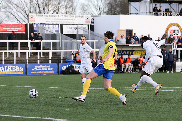 Bromley v Solihull Moors - FA Trophy QF - 12th March 2022
