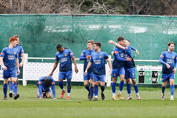 Cray Valley PM v Three Bridges - Isthmian League South East divi
