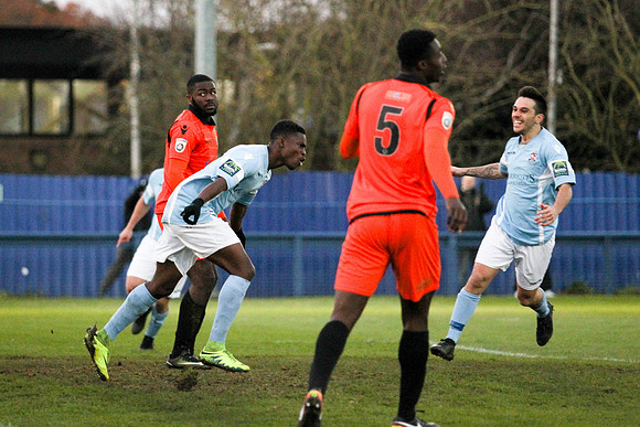 Brentwood Town v Dartford - FA Trophy 3rd Qualifying round - 25t