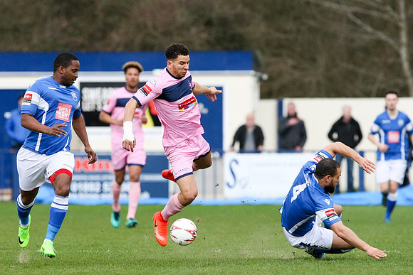 Tonbridge Angels v Dulwich Hamlet - Ryman League Premier Division - 18th March 2017