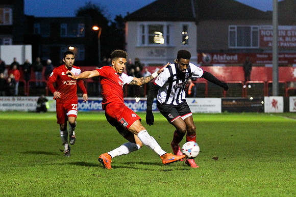 Welling United v Grimsby Town - Vanarama National League - 09/01/2016