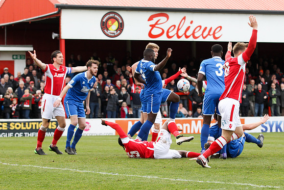 Ebbsfleet United v Chelmsford City - Vanarama National League South - 09/04/2016