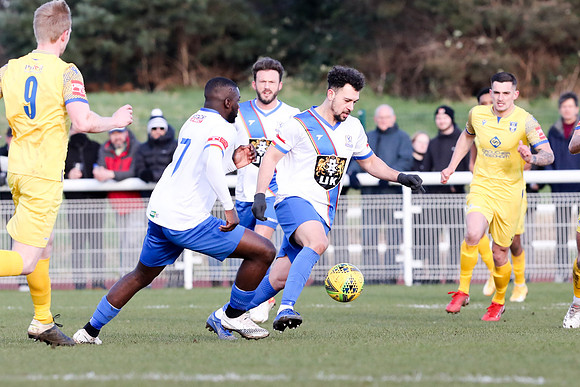 Enfield Town v Bishop's Stortford - Isthmian League Premier division - 12th February 2022