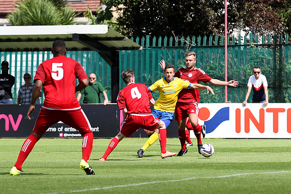 Beckenham Town v Lancing - Emirates FA Cup - 06/08/2016