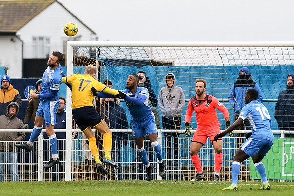 Canvey Island v Tonbridge Angels - FA Trophy - 27th November 202