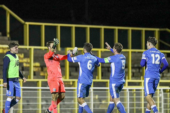 Canvey Island v Tonbridge Angels - FA Trophy - 27th November 202