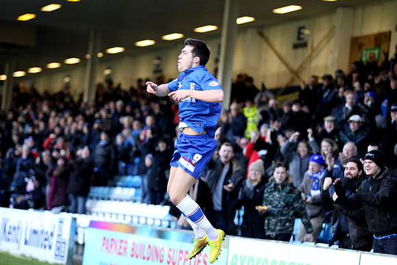 Gillingham v Oldham AthleticSky Bet League 124/01/2015.
