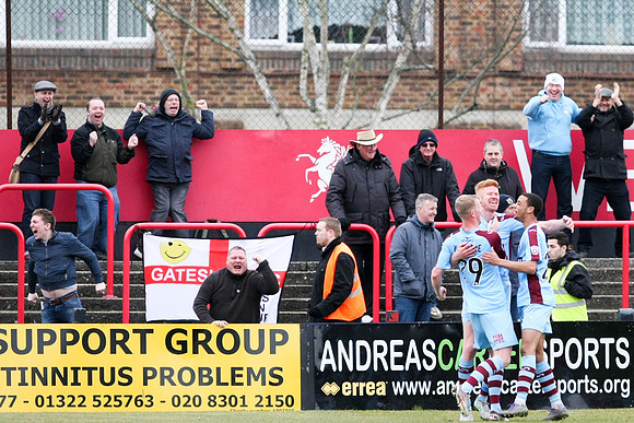 Welling United v Gateshead - Vanarama National League - 19/03/2016
