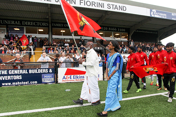 Barawa v Tamil Eelam - CONIFA World Cup group game - 31st May 2018