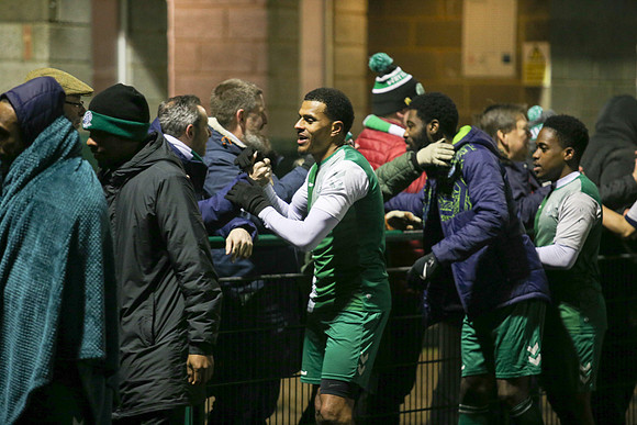 AFC Whyteleafe v Dereham Town - FA Vase - 11-01-25