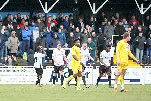 Bromley v Woking - Vanarama National League - 20/02/2016
