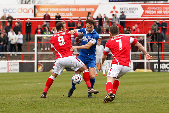 Ebbsfleet United v Chelmsford City - Vanarama National League South - 09/04/2016