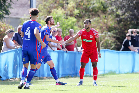 Raynes Park Vale v Hythe Town - FA Cup preliminary round - 20th