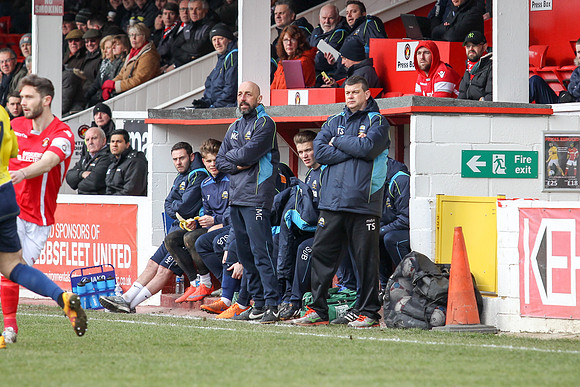 Ebbsfleet United v Gosport Borough - Vanarama National League South - 05/03/2016