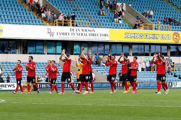 Millwall v Coventry CitySky Bet League 115/08/2015.