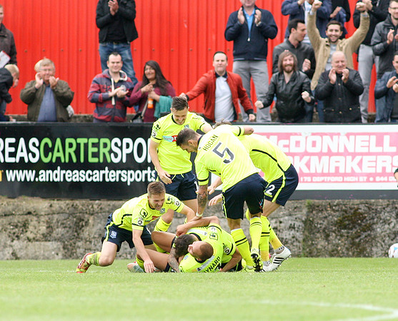 Welling United v Tranmere Rovers - National League -  05/09/2015