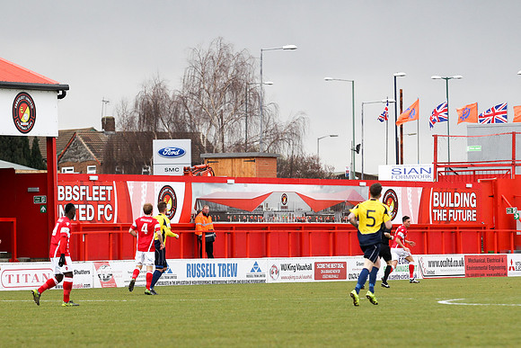 Ebbsfleet United v Gosport Borough - Vanarama National League South - 05/03/2016