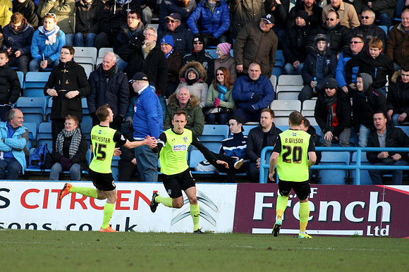Gillingham v Oldham AthleticSky Bet League 124/01/2015.