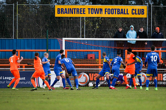 Braintree Town v Eastbourne Borough - Vanarama National League South - 9th December 2017