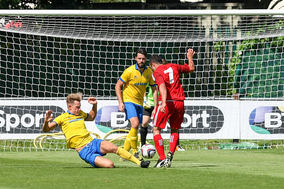 Beckenham Town v Lancing - Emirates FA Cup - 06/08/2016