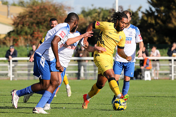 Enfield Town v Chesham - FA Trophy - 8th October 2022
