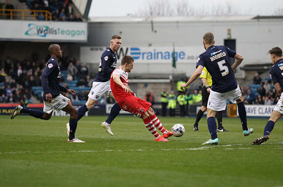 Millwall v Charlton AthleticSky Bet Championship3/04/2015.