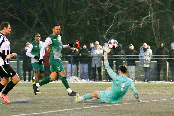 AFC Whyteleafe v Dereham Town - FA Vase - 11-01-25