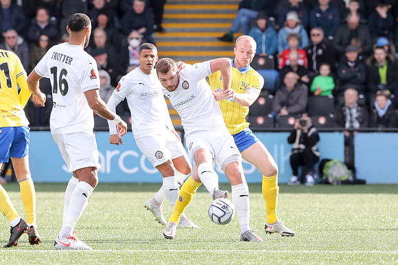 Bromley v Solihull Moors - FA Trophy QF - 12th March 2022