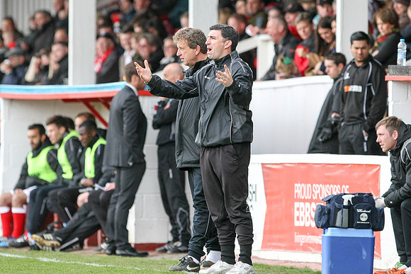 Ebbsfleet United v Chelmsford City - Vanarama National League South - 09/04/2016