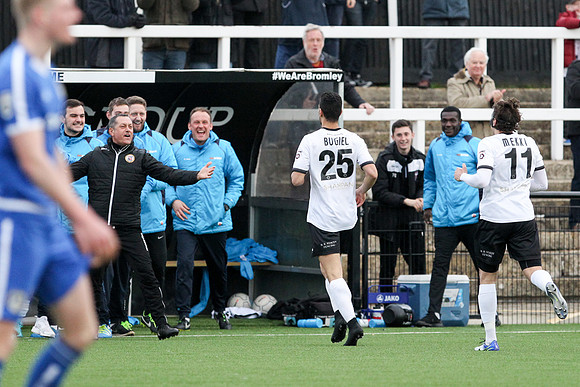 Bromley v Guiseley - Vanarama National League - 10th March 2018