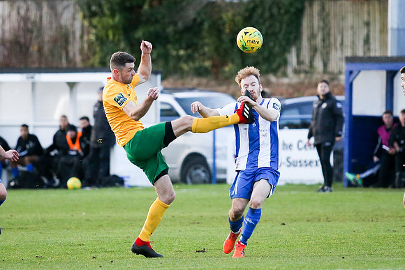 Haywards Heath Town v Horsham - Bostik League South East division - 22nd December 2018