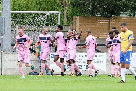 Staines Town v Dulwich Hamlet - Bostik League Premier Division - 14th October 2017
