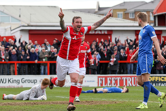 Ebbsfleet United v Chelmsford City - Vanarama National League South - 09/04/2016