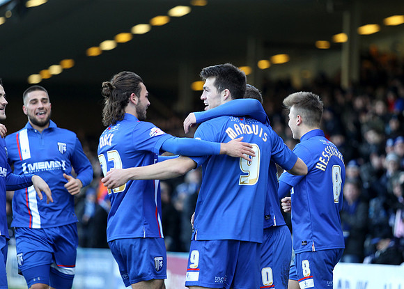 Gillingham v Oldham AthleticSky Bet League 124/01/2015.