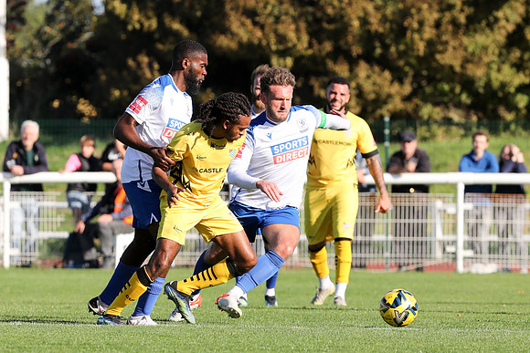 Enfield Town v Chesham - FA Trophy - 8th October 2022