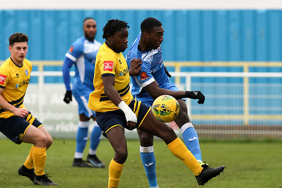 Canvey Island v Tonbridge Angels - FA Trophy - 27th November 202