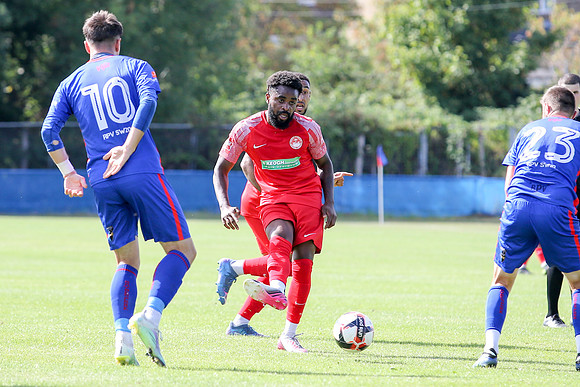 Raynes Park Vale v Hythe Town - FA Cup preliminary round - 20th