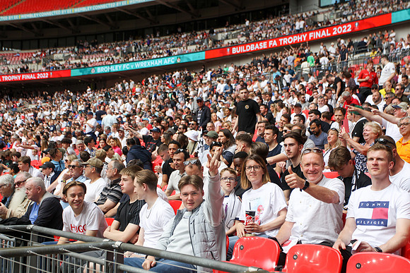 Wrexham v Bromley - FA Trophy Final - 22nd May 2022