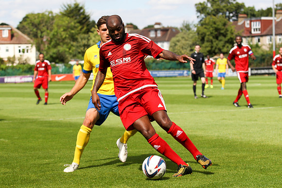 Beckenham Town v Lancing - Emirates FA Cup - 06/08/2016