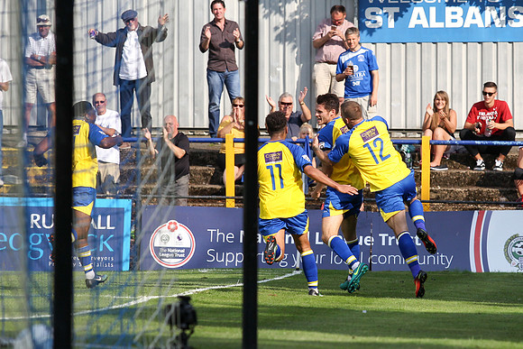 St Albans City v Gloucester City - Vanarama National League South - 2nd September 2017