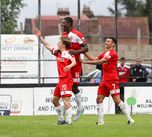 Welling United v Tranmere Rovers - National League -  05/09/2015