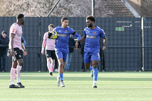 Hashtag United v AFC Sudbury - Isthmian League North division -