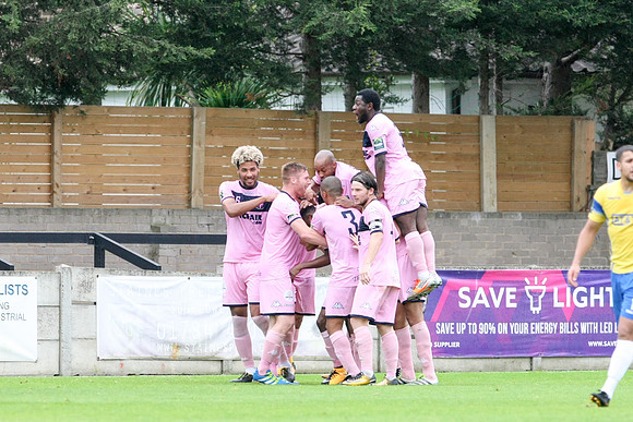 Staines Town v Dulwich Hamlet - Bostik League Premier Division -