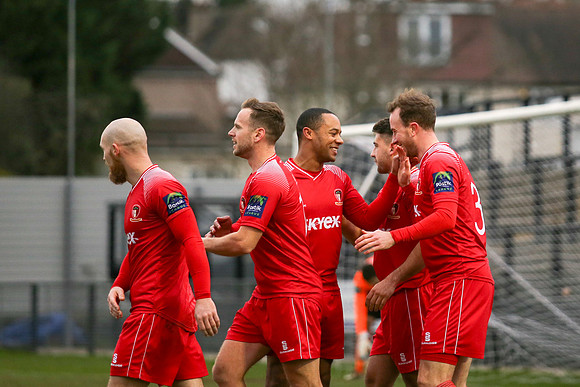 Tooting & Mitcham Utd v Hayes & Yeading Utd - Bostik League Sout