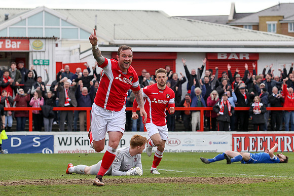 Ebbsfleet United v Chelmsford City - Vanarama National League South - 09/04/2016