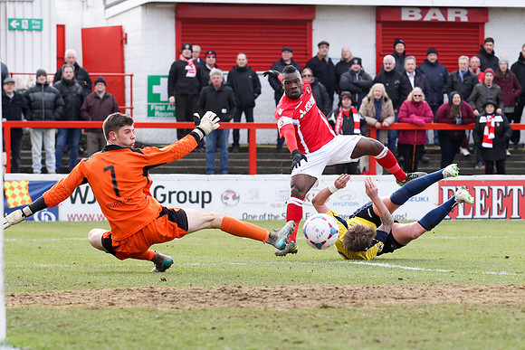 Ebbsfleet United v Gosport Borough - Vanarama National League South - 05/03/2016